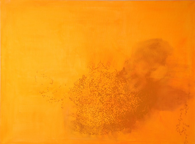 Fire, 150x200, 2007, acryl on canvas
