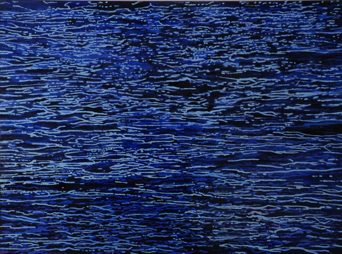 Lake, 150x200, 2007, acryl on canvas